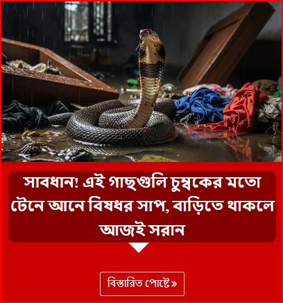 সাবধান! এই গাছগুলি চুম্বকের মতো টেনে আনে বিষধর সাপ, বাড়িতে থাকলে আজই সরান