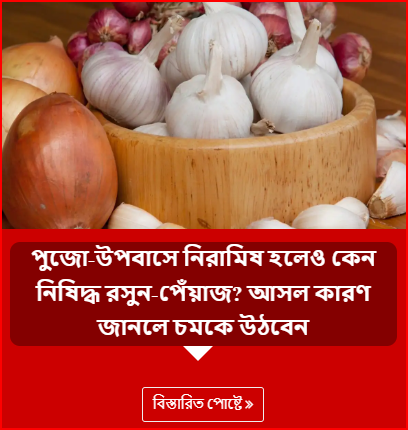 পুজো-উপবাসে নিরামিষ হলেও কেন নিষিদ্ধ রসুন-পেঁয়াজ? আসল কারণ জানলে চমকে উঠবেন