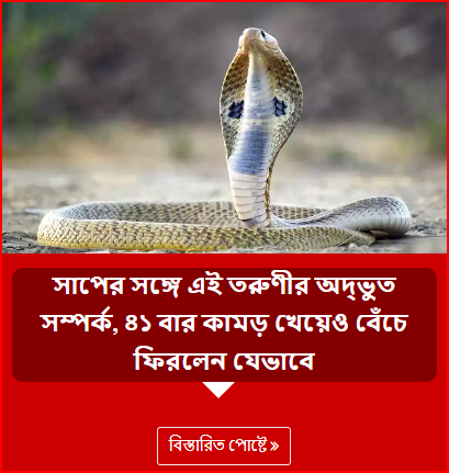 সাপের সঙ্গে এই তরুণীর অদ্ভুত সম্পর্ক, ৪১ বার কামড় খেয়েও বেঁচে ফিরলেন যেভাবে
