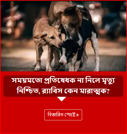 সময়মতো প্রতিষেধক না নিলে মৃত্যু নিশ্চিত, র‍্যাবিস কেন মারাত্মক?