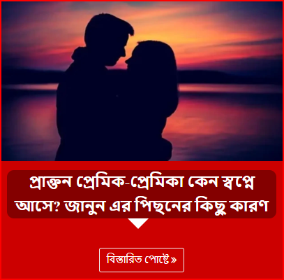 প্রাক্তন প্রেমিক-প্রেমিকা কেন স্বপ্নে আসে? জানুন এর পিছনের কিছু কারণ