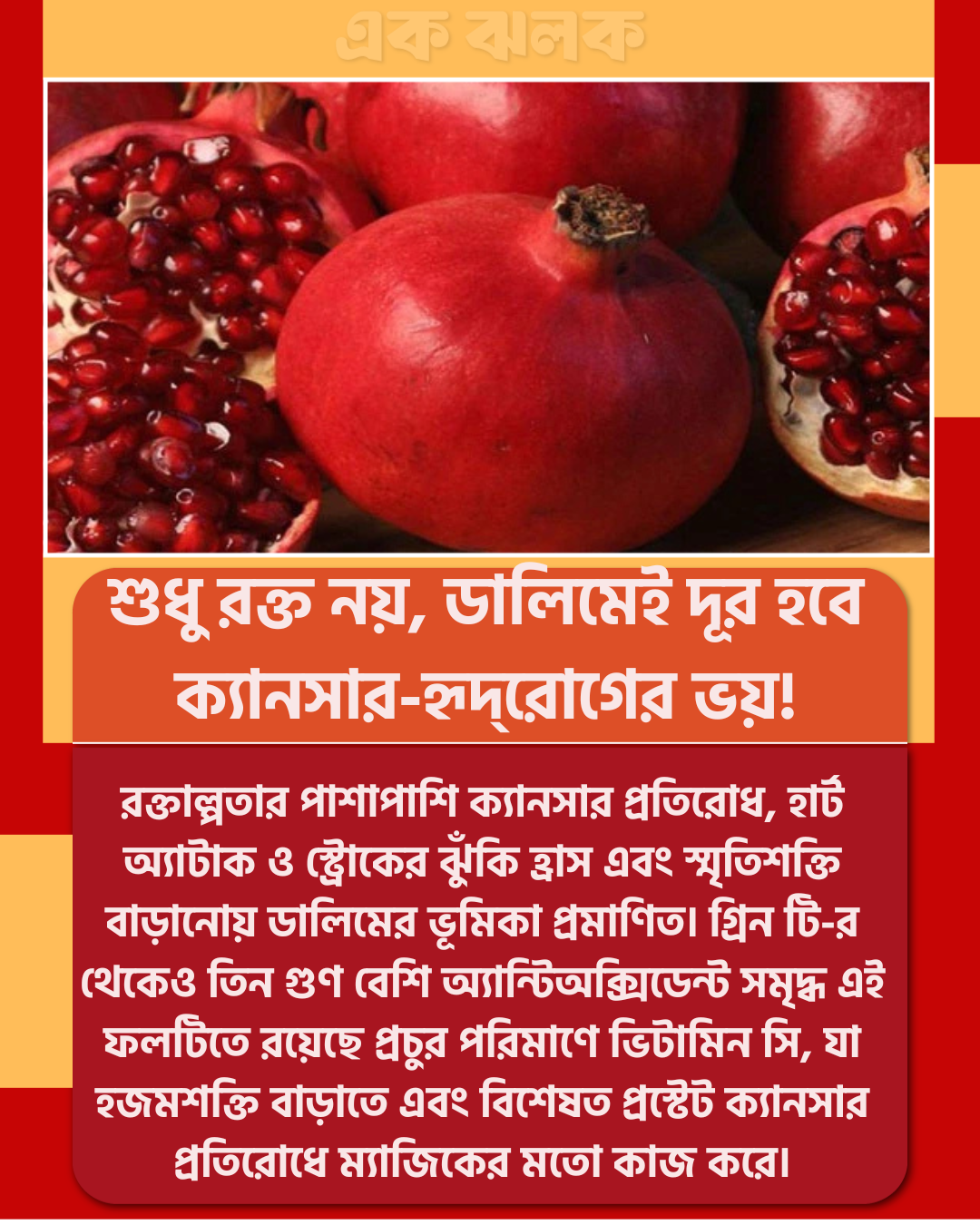 শুধু রক্ত নয়, হৃদরোগ-ক্যানসার দূরে রাখে ডালিম! মস্তিষ্ক চাঙ্গা রাখতে ‘জাদু’ এই ফলে